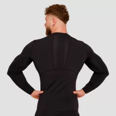   High kompressziós hosszú ujjú póló Black - S - fekete - GymBeam