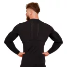 High kompressziós hosszú ujjú póló Black - M - fekete - GymBeam