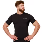 Mid kompressziós póló Black - XXXL - fekete - GymBeam