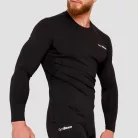 High kompressziós hosszú ujjú póló Black - L - fekete - GymBeam