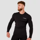 High kompressziós hosszú ujjú póló Black - XXL - fekete - GymBeam