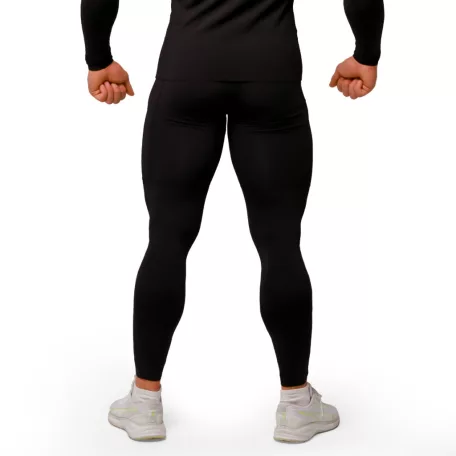 Mid kompressziós leggings Black - S - fekete - GymBeam