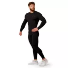 Mid kompressziós leggings Black - S - fekete - GymBeam