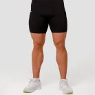 Mid kompressziós rövidnadrág Black - M - fekete - GymBeam