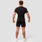 Mid kompressziós rövidnadrág Black - M - fekete - GymBeam