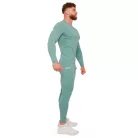 High kompressziós hosszú ujjú póló Blue - S - kék - GymBeam