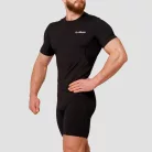 Mid kompressziós rövidnadrág Black - L - fekete - GymBeam