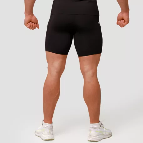 Mid kompressziós rövidnadrág Black - XXL - fekete - GymBeam