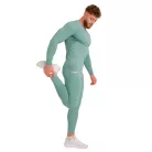 High kompressziós hosszú ujjú póló Blue - L - kék - GymBeam