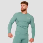 High kompressziós hosszú ujjú póló Blue - XXL - kék - GymBeam