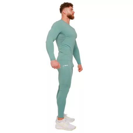 High kompressziós hosszú ujjú póló Blue - XXL - kék - GymBeam