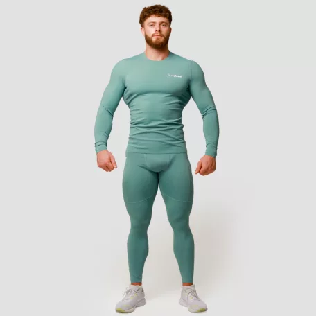 Mid kompressziós leggings Blue - M - kék - GymBeam