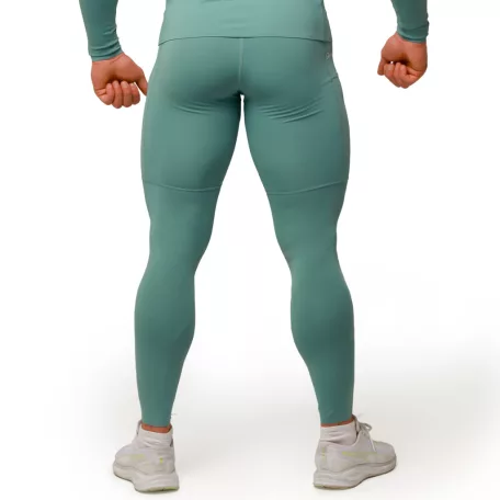 Mid kompressziós leggings Blue - M - kék - GymBeam