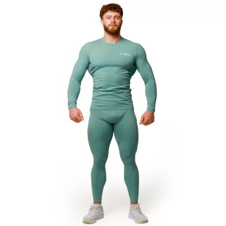 Mid kompressziós leggings Blue - M - kék - GymBeam
