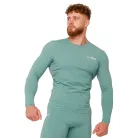 High kompressziós hosszú ujjú póló Blue - XXXL - kék - GymBeam