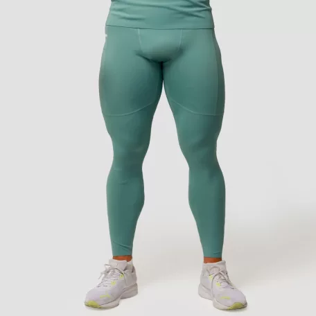Mid kompressziós leggings Blue - L - kék - GymBeam