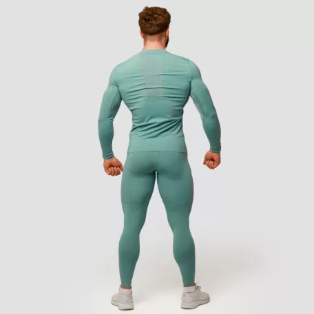 Mid kompressziós leggings Blue - L - kék - GymBeam