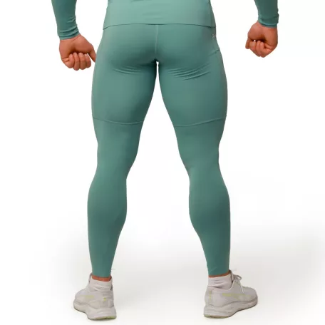 Mid kompressziós leggings Blue - XL - kék - GymBeam