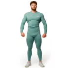 Mid kompressziós leggings Blue - XL - kék - GymBeam