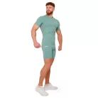 High kompressziós rövidnadrág Blue - M - kék - GymBeam
