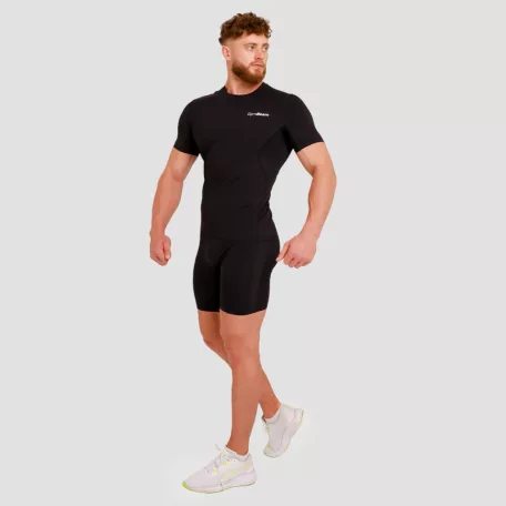 High kompressziós rövidnadrág Black - M - fekete - GymBeam