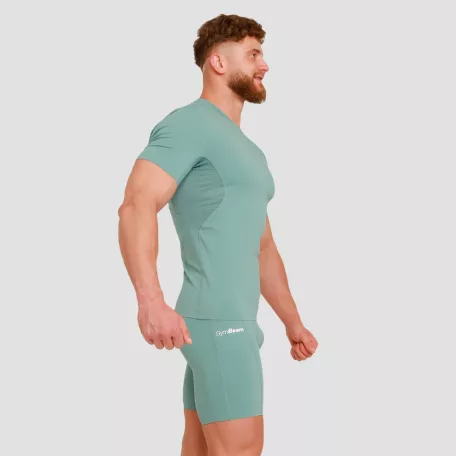 High kompressziós rövidnadrág Blue - XXL - kék - GymBeam