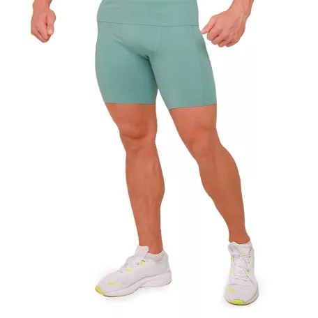 High kompressziós rövidnadrág Blue - XXXL - kék - GymBeam