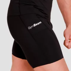   High kompressziós rövidnadrág Black - XXXL - fekete - GymBeam