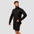 Pulse 1/2 Zip futófelső Black - S - fekete - GymBeam