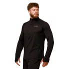 Pulse 1/2 Zip futófelső Black - S - fekete - GymBeam