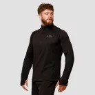 Pulse 1/2 Zip futófelső Black - L - fekete - GymBeam