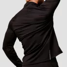 Pulse 1/2 Zip futófelső Black - L - fekete - GymBeam