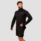 Pulse 1/2 Zip futófelső Black - L - fekete - GymBeam