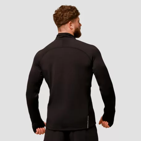 Pulse 1/2 Zip futófelső Black - XL - fekete - GymBeam