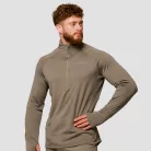 Pulse 1/2 Zip futófelső Vetiver - S - zöld - GymBeam