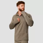 Pulse 1/2 Zip futófelső Vetiver - S - zöld - GymBeam