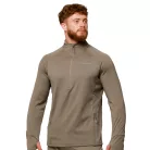 Pulse 1/2 Zip futófelső Vetiver - S - zöld - GymBeam