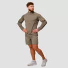 Pulse 1/2 Zip futófelső Vetiver - XL - zöld - GymBeam