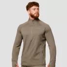Pulse 1/2 Zip futófelső Vetiver - XXL - zöld - GymBeam