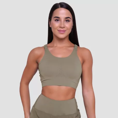 Pulse sportmelltartó futáshoz Vetiver - XS - zöld - GymBeam