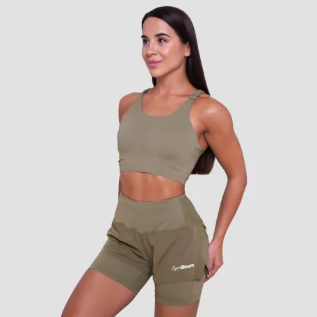 Pulse sportmelltartó futáshoz Vetiver - M - zöld - GymBeam