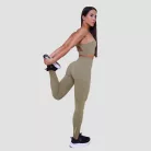 Pulse női futóleggings Vetiver - XS - zöld - GymBeam