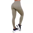 Pulse női futóleggings Vetiver - M - zöld - GymBeam