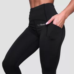 Pulse női futóleggings Black - XS - fekete - GymBeam