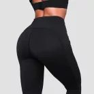 Pulse női futóleggings Black - XS - fekete - GymBeam
