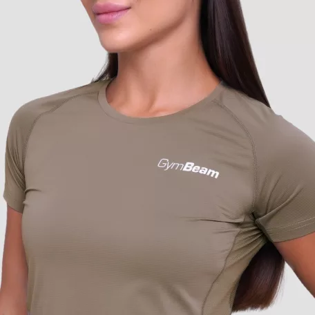 Pulse női futópóló Vetiver - XS - zöld - GymBeam