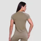 Pulse női futópóló Vetiver - XS - zöld - GymBeam