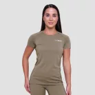 Pulse női futópóló Vetiver - S - zöld - GymBeam