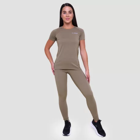 Pulse női futópóló Vetiver - S - zöld - GymBeam