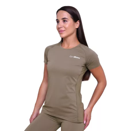 Pulse női futópóló Vetiver - M - zöld - GymBeam